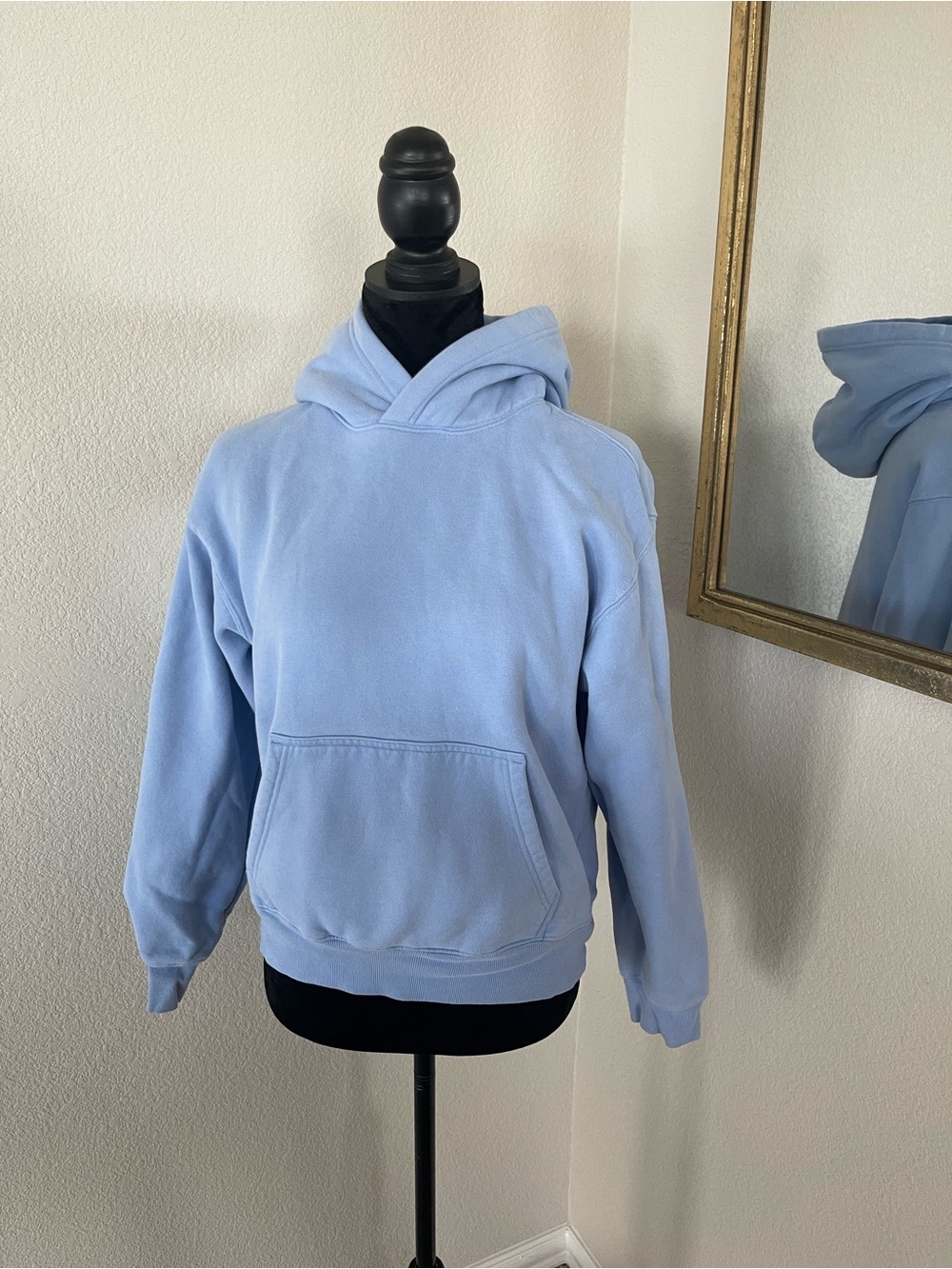 Perfect fit Aritzia light Blue women’s Hoodie Sweatshirt
